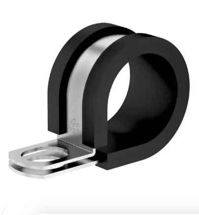 ABRAÇADEIRA CLIP COM BORRACHA